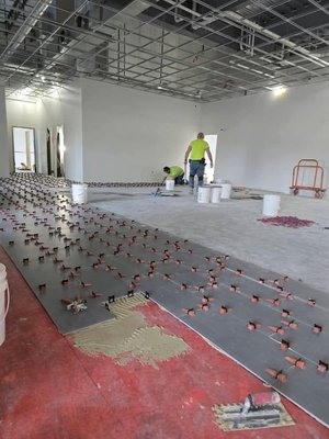 Commercial Tiling - Capable of handling any sized job. Give us a call today to schedule your consultation! Commercial Tiling - Capable of handling any sized job. Give us a call today to schedule your consultation!