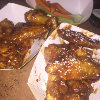 Buffalo Wild Wings - Salted caramel bbq and Korean bbq flavors - Chicken Wings Near Me - West Valley City, Utah Buffalo Wild Wings - Salted caramel bbq and Korean bbq flavors - Chicken Wings Near Me - West Valley City, Utah