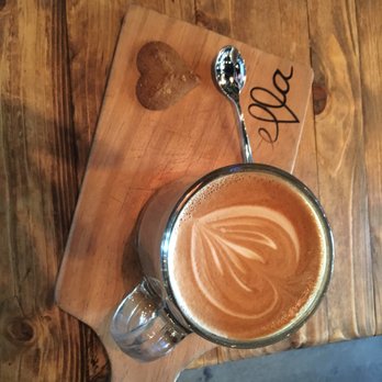 Ella Cafe - Flat white. - Coffee & Tea Near Me - Plantation, Florida Ella Cafe - Flat white. - Coffee & Tea Near Me - Plantation, Florida