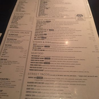 Yard House - Menu front - Bars Near Me - San Antonio, Texas Yard House - Menu front - Bars Near Me - San Antonio, Texas