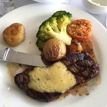 Skylon Tower - Angus steak over-cooked - Canadian (New) Near Me - Niagara Falls, Ontario Skylon Tower - Angus steak over-cooked - Canadian (New) Near Me - Niagara Falls, Ontario