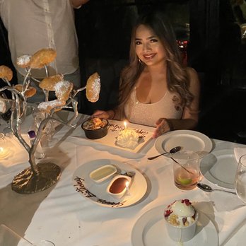 Steak 48 - Birthday dessert - Steakhouses Near Me - Houston, Texas