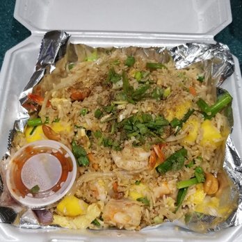 Thai Lao Restaurant - Pineapple Rice with Shrimp - Thai Near Me - Myrtle Beach, South Carolina Thai Lao Restaurant - Pineapple Rice with Shrimp - Thai Near Me - Myrtle Beach, South Carolina