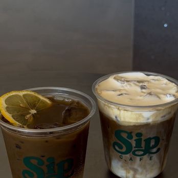 Sip Cafe - Hojicha tonic with yuzu and Hojicha Einspanner - Coffee & Tea Near Me - Honolulu, Hawaii Sip Cafe - Hojicha tonic with yuzu and Hojicha Einspanner - Coffee & Tea Near Me - Honolulu, Hawaii