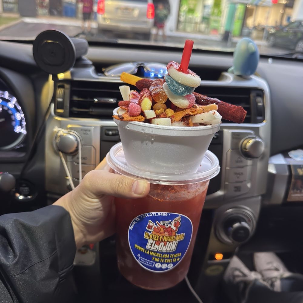 EL Ojon Elotes Y Micheladas - Michelada La Mechite - Tacos Near Me - DeSoto, Texas