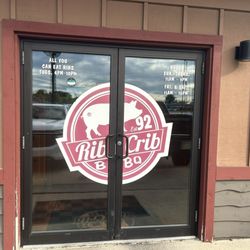 RibCrib BBQ - Front entrance of Rib Crib