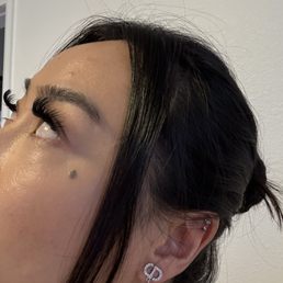 The most beautiful sultry curled lashes!