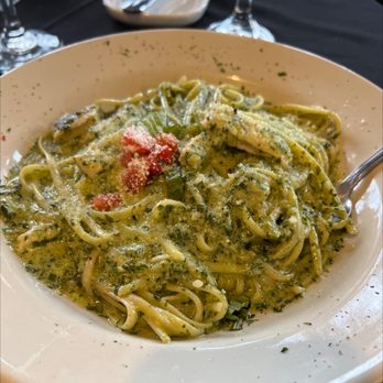 Vino E Pasta - Special order... Fettuccine Pesto - Italian Near Me - Tampa, Florida Vino E Pasta - Special order... Fettuccine Pesto - Italian Near Me - Tampa, Florida