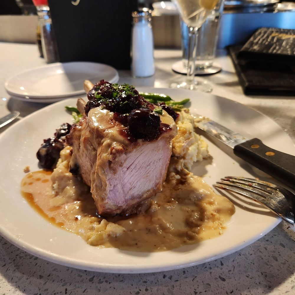 High Tide - Double cut pork chop - Seafood Near Me - Gilbert, Arizona High Tide - Double cut pork chop - Seafood Near Me - Gilbert, Arizona