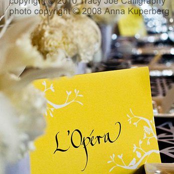 Tracy Joe Calligraphy - Table name sign. Chancery Vertical Hyper Flourished lettering style. - Calligraphy Near Me Tracy Joe Calligraphy - Table name sign. Chancery Vertical Hyper Flourished lettering style. - Calligraphy Near Me