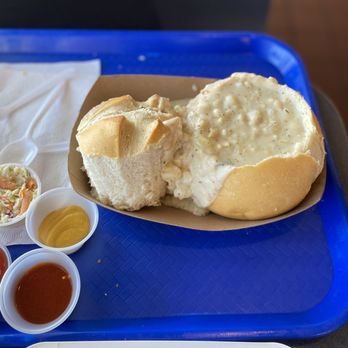 Neptune's Net - Sourdough Bread Bowl - Seafood Near Me - Malibu, California Neptune's Net - Sourdough Bread Bowl - Seafood Near Me - Malibu, California