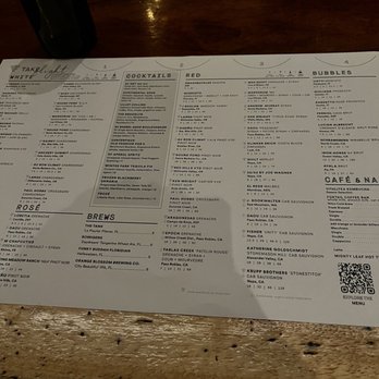 Sixty Vines - Drink Menu - Wine Bars Near Me - Winter Park, Florida Sixty Vines - Drink Menu - Wine Bars Near Me - Winter Park, Florida