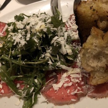 Italian Kitchen - Beef carpaccio (beef, salad, bread) - Italian Near Me - Vancouver, British Columbia Italian Kitchen - Beef carpaccio (beef, salad, bread) - Italian Near Me - Vancouver, British Columbia