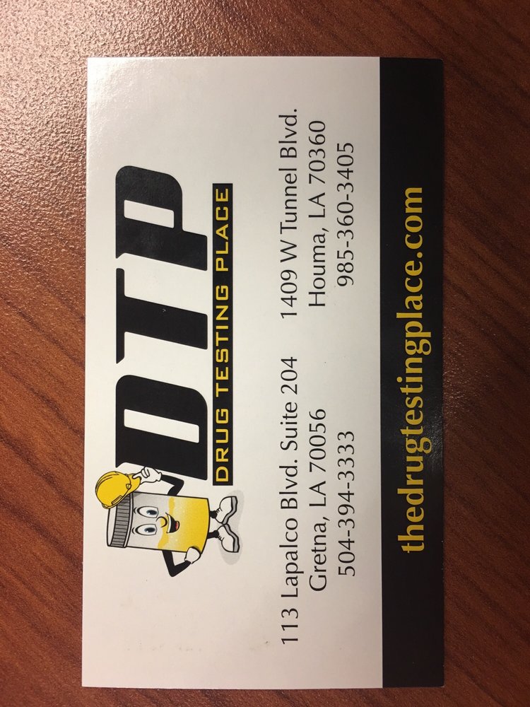 THE DRUG TESTING PLACE 113 Lapalco Blvd, Gretna, Louisiana Laboratory Testing Phone Number