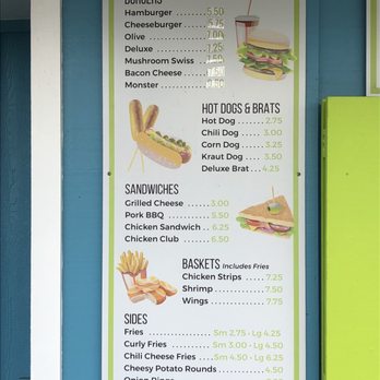 Charley's Dairy Freeze - Food Menu - Ice Cream & Frozen Yogurt Near Me - Gowen, Michigan