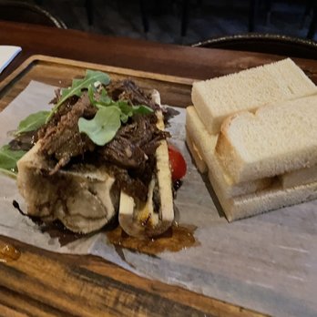 Tavern 157 - Bone marrow with toast - Lounges Near Me - Flushing, New York