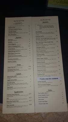 Menu photo 4 ZenCha Tea Cafe Bexley, OH