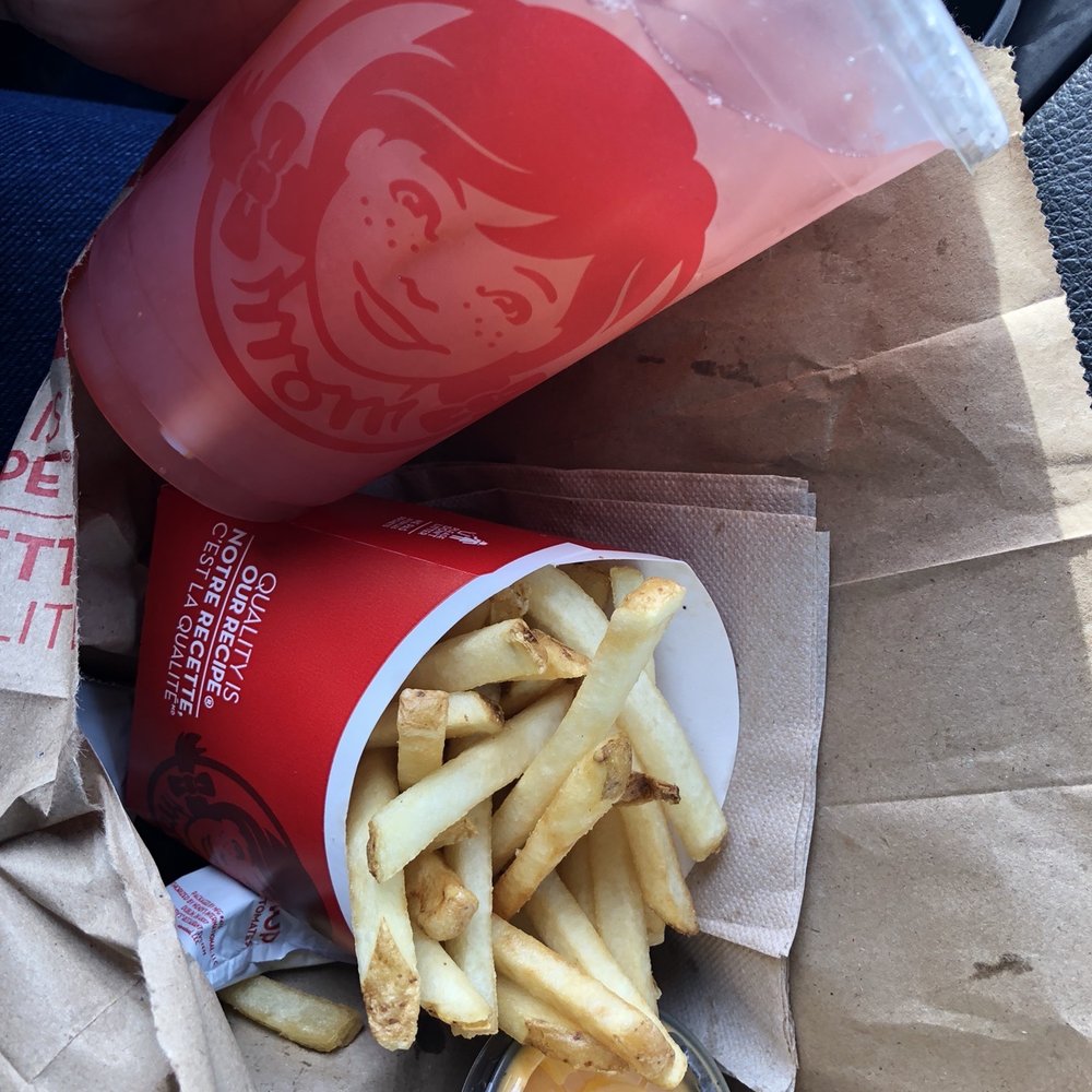 Wendy's - french fries and a drink - Burgers Near Me - Scarborough, Ontario