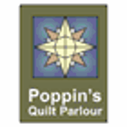 Poppin's Quilt Parlour - Logo