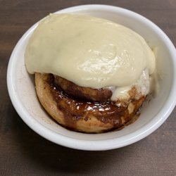 Little G's Diner - Homemade cinnamon roll!