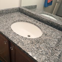 Global Home Decor - Bathroom countertop installed