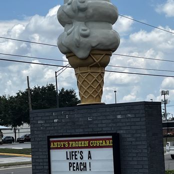 Andy's Frozen Custard - Right outside - Ice Cream & Frozen Yogurt Near Me - Lakeland, Florida Andy's Frozen Custard - Right outside - Ice Cream & Frozen Yogurt Near Me - Lakeland, Florida