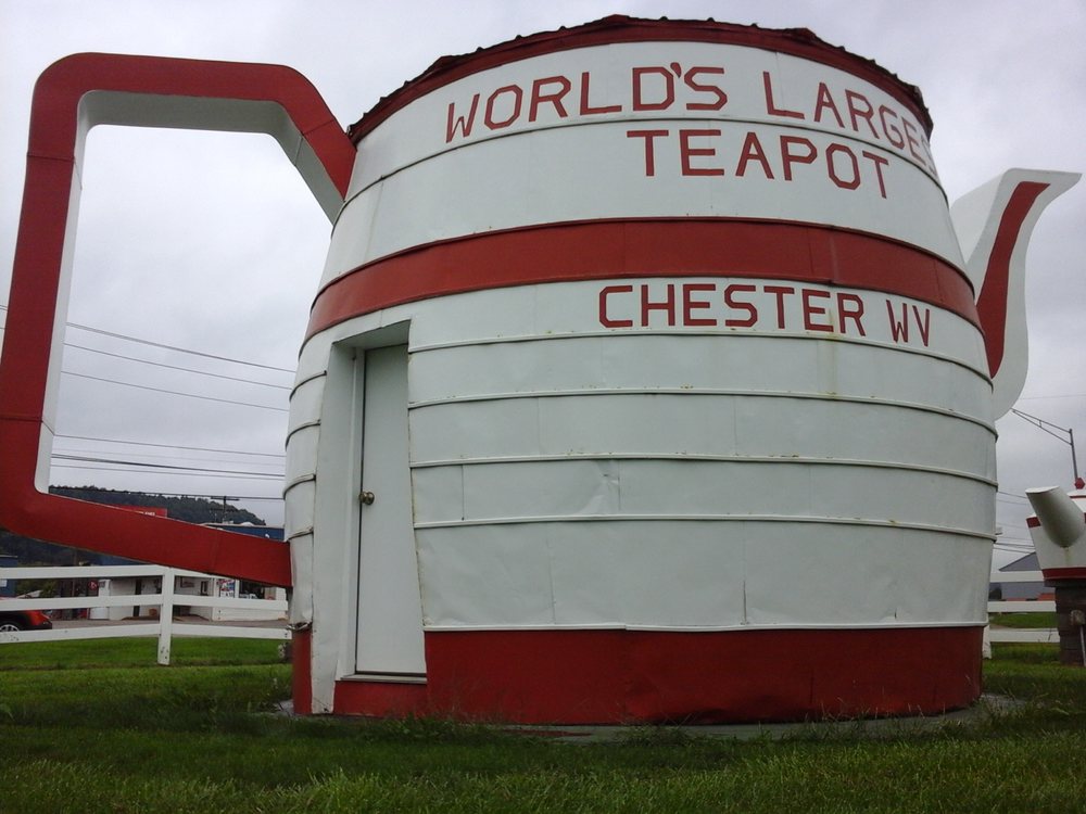 WORLDS LARGEST TEAPOT 13 Photos Chester, West Virginia Landmarks