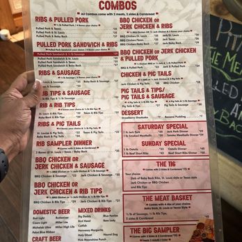 Alabama Rib Shack - Menu - Barbeque Near Me - Gainesville, Alabama