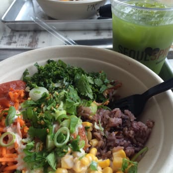 SeoulSpice - Southwest bowl with purple rice. Delicious! - Korean Near Me - Washington, DC, District of Columbia