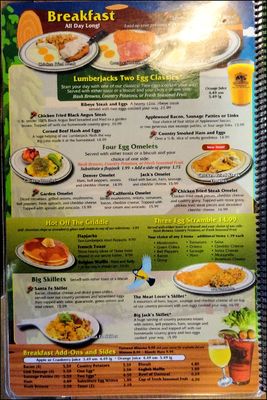 Menu photo 1 Lumberjacks Grass Valley, CA