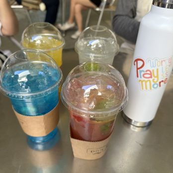 Don Melt - Blue ocean and our drinks - Coffee & Tea Near Me - Buena Park, California