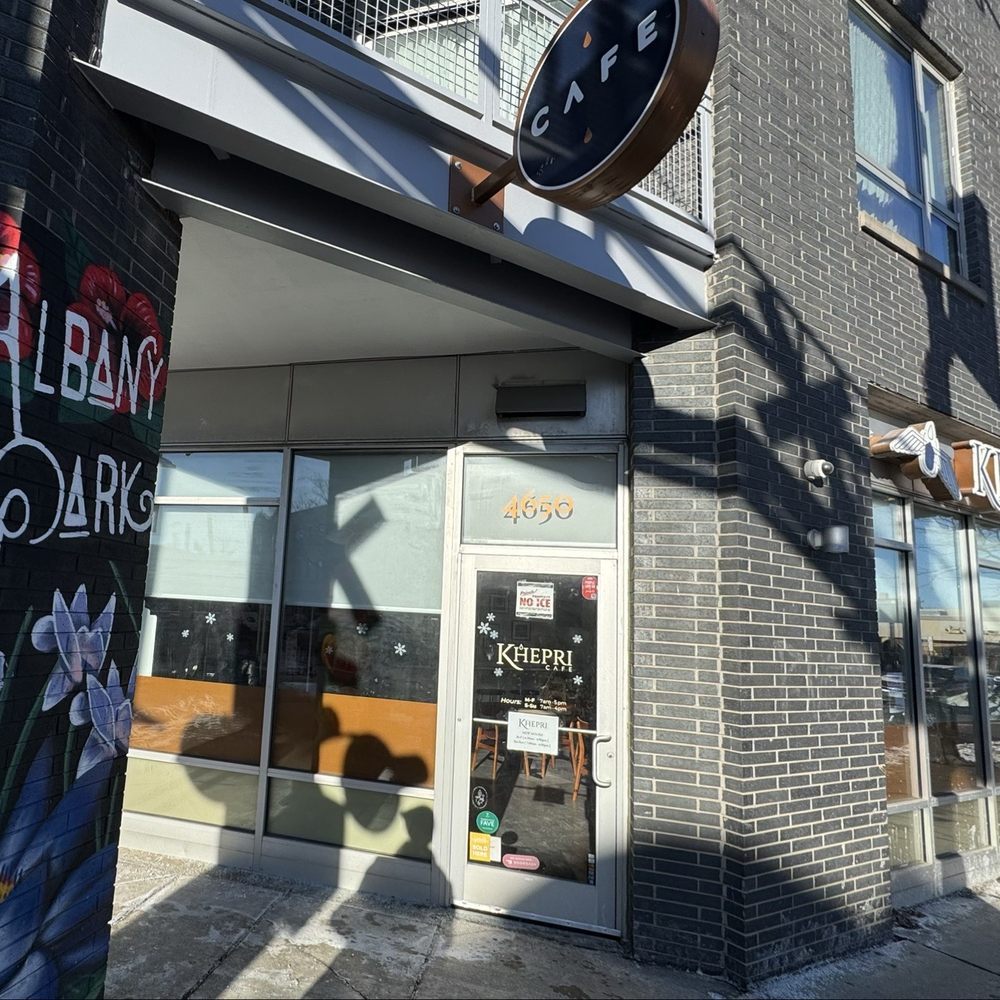 Khepri Cafe - Outside - Cafes Near Me - Chicago, Illinois Khepri Cafe - Outside - Cafes Near Me - Chicago, Illinois