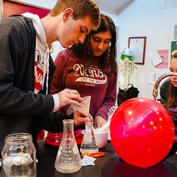 Oak Grove School - Science sequence in the high school:  Environmental Science, Biology, Chemistry, Physics