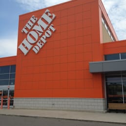 the front of the home depot