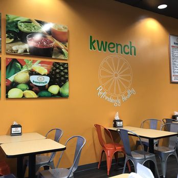 Kwench Juice Cafe - Interior was really clean! - Juice Bars & Smoothies Near Me - Providence, Rhode Island