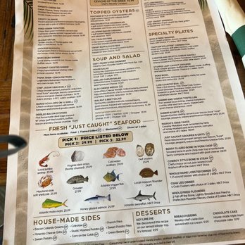 The Boathouse - Menu. - Seafood Near Me - St Augustine, Florida The Boathouse - Menu. - Seafood Near Me - St Augustine, Florida