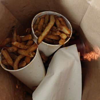 Five Guys - You know we had to do it for game day. Cajuns or else! - Burgers Near Me - San Diego, California Five Guys - You know we had to do it for game day. Cajuns or else! - Burgers Near Me - San Diego, California