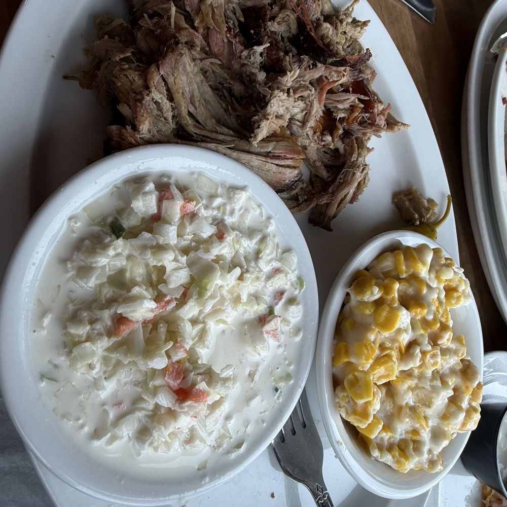 Old Canal Smoke House - Hand-Pulled Pork Cole Slaw Corn Pudding - Barbeque Near Me - Chillicothe, Ohio Old Canal Smoke House - Hand-Pulled Pork Cole Slaw Corn Pudding - Barbeque Near Me - Chillicothe, Ohio
