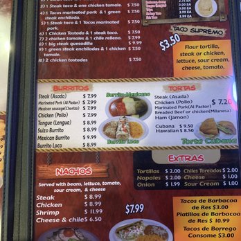 La Costenita - Menu - Mexican Near Me - Indianapolis, Indiana La Costenita - Menu - Mexican Near Me - Indianapolis, Indiana