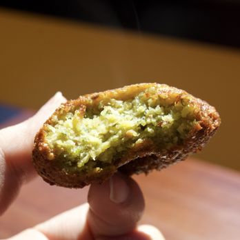Halal Munchies - Falafel ball bite shot. - Middle Eastern Near Me - Berlin, Connecticut
