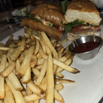 The Bistro - Flavorless catfish po-boy and delicious fries. - French Near Me - Jackson, Wyoming The Bistro - Flavorless catfish po-boy and delicious fries. - French Near Me - Jackson, Wyoming