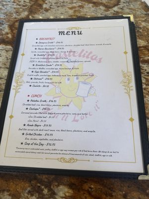 Menu photo 2 Pastelitos Cafe Houston, TX Menu photo 2 Pastelitos Cafe Houston, TX