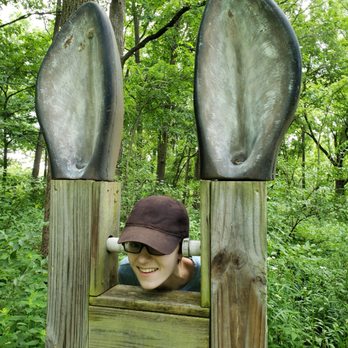 Leslie Science & Nature Center - Part of the sensory trail, this is hearing - Hiking Near Me - Ann Arbor, Michigan Leslie Science & Nature Center - Part of the sensory trail, this is hearing - Hiking Near Me - Ann Arbor, Michigan