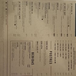 El Chinito Gordo - Menu