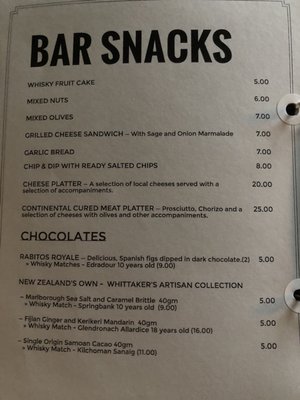 Menu photo 3 The Last Word Christchurch, CAN