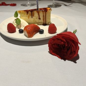 The Steak Library - Crème brûlée cheesecake - Steakhouses Near Me - Lomita, California