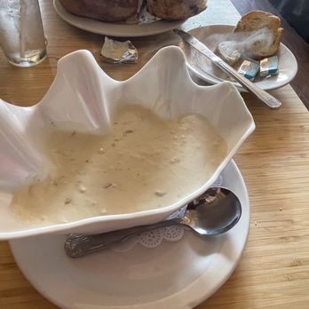 Grotto Fish Market - Small clam chowder - Seafood Near Me - Monterey, California