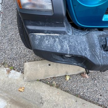 Soapy Jeff’s Car Wash - Passenger front bumper after wash. - Auto Detailing Near Me - Richardson, Texas