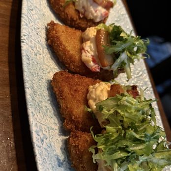 Yardbird Table & Bar - Fried Fried Green Tomato BLT Stack - New American Near Me - Chicago, Illinois
