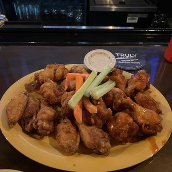 Hangar Pub & Grill - Best wings in the area hands down. - Chicken Wings Near Me - Agawam, Massachusetts Hangar Pub & Grill - Best wings in the area hands down. - Chicken Wings Near Me - Agawam, Massachusetts